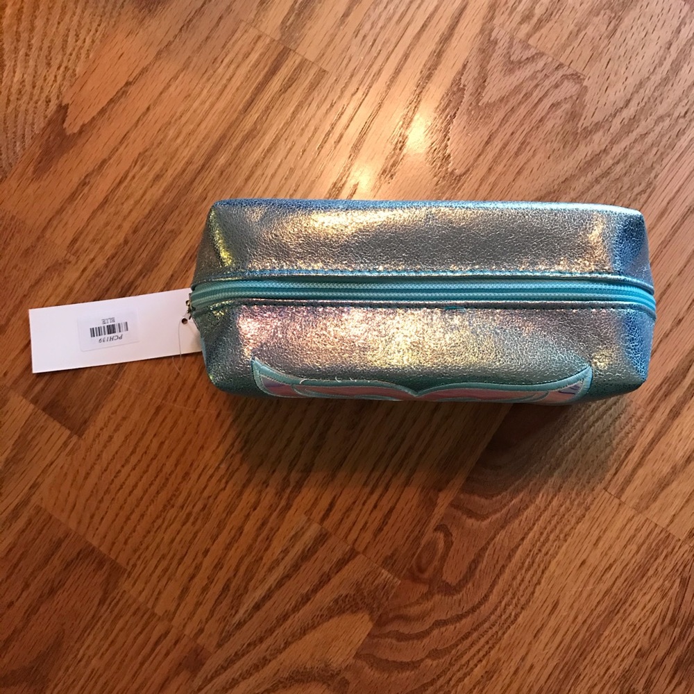 NWT LOF Mermaid Fin Blue Wristlet/Bag - Picture 9 of 16